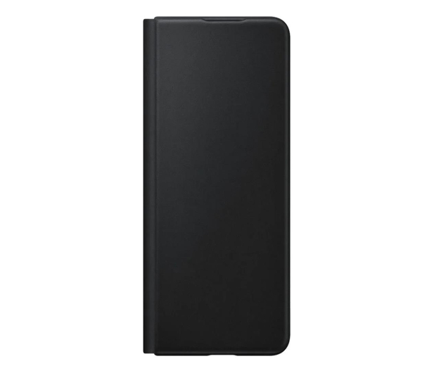 SAMSUNG Etui Leather Flip Coverdo Z Fold 3 Black - 670514 - zdjęcie